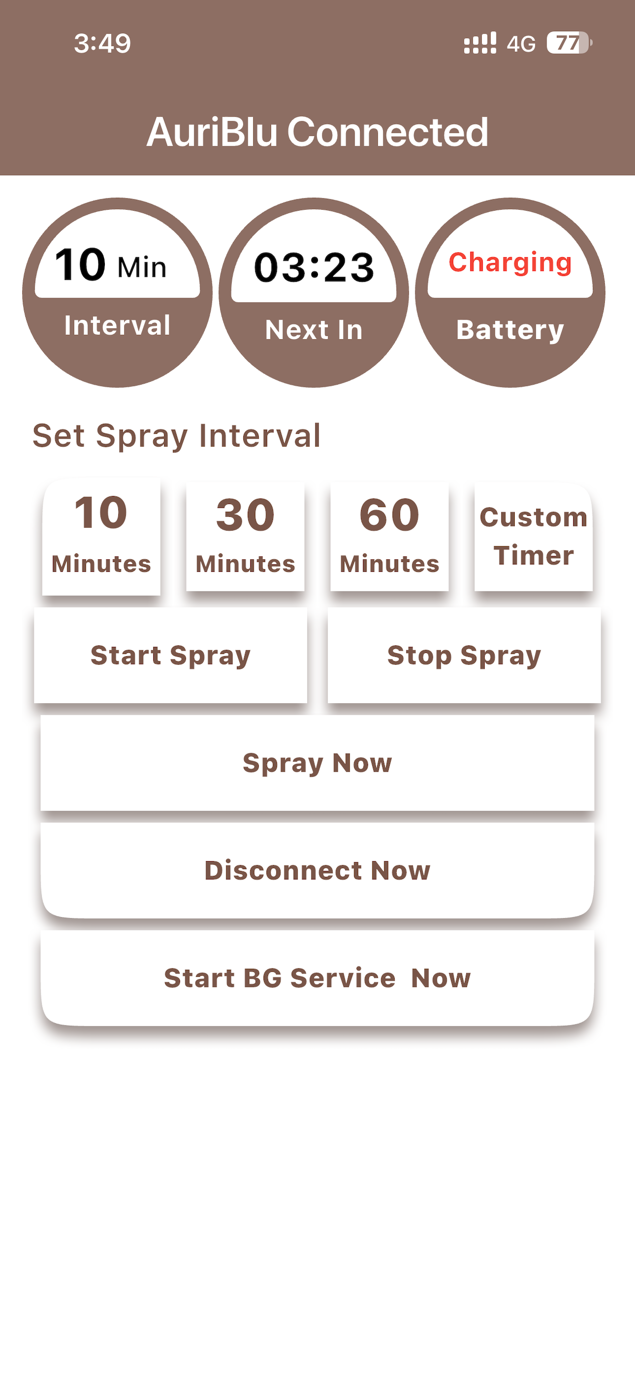 Auriblu Control App